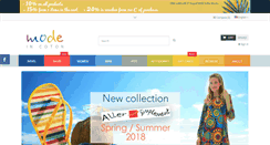 Desktop Screenshot of modeincoton.com